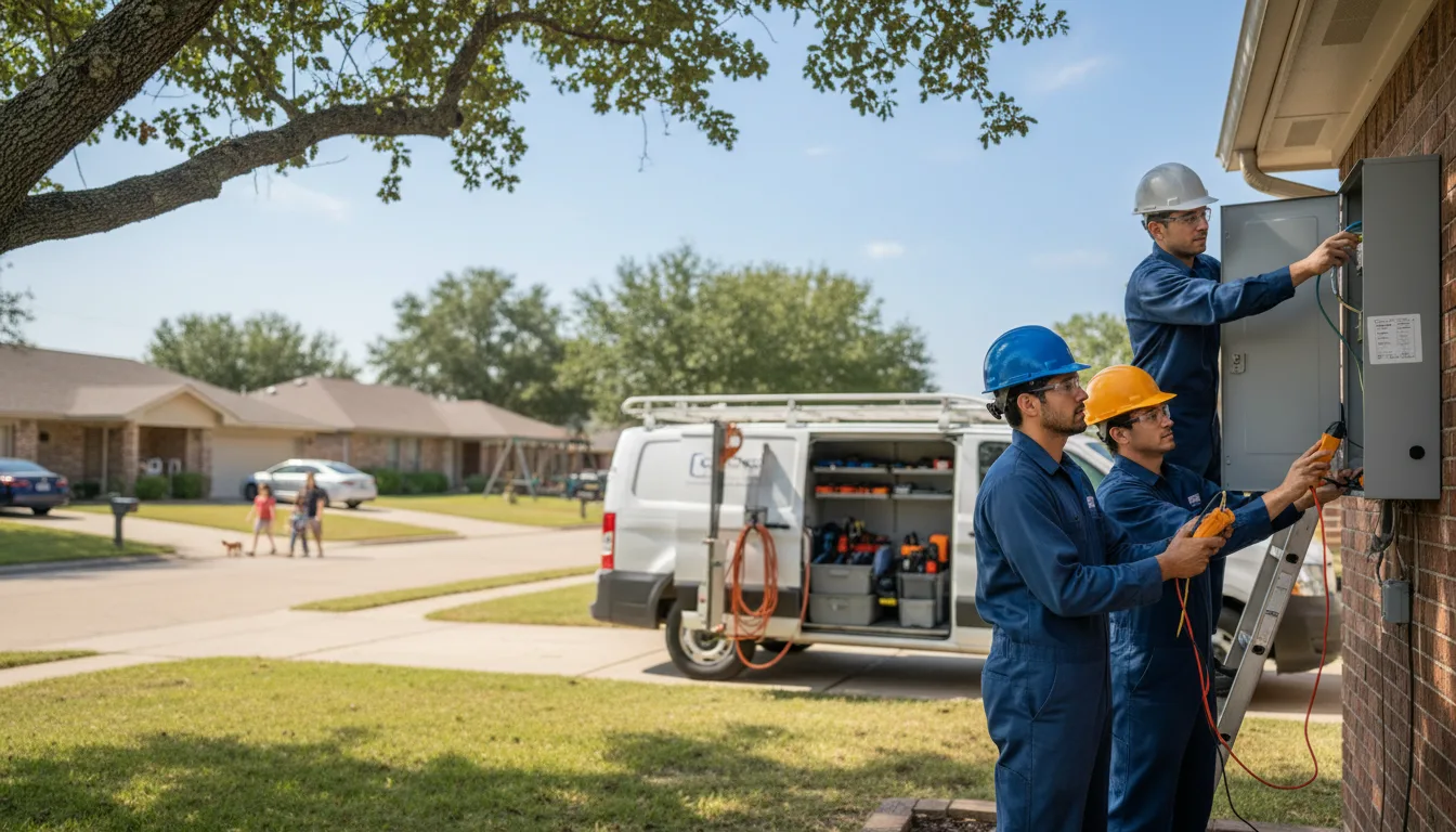 Certified electrician providing emergency electrical services in Barren Springs, VA